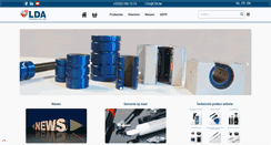 Desktop Screenshot of lda.be